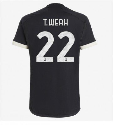 Juventus Timothy Weah #22 Replika Tredjetrøje 2023-24 Kortærmet